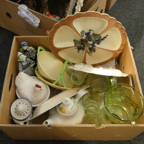 ASST. CHINA; CARLTON WARE, VINTAGE CHRISTINA JUG, etc