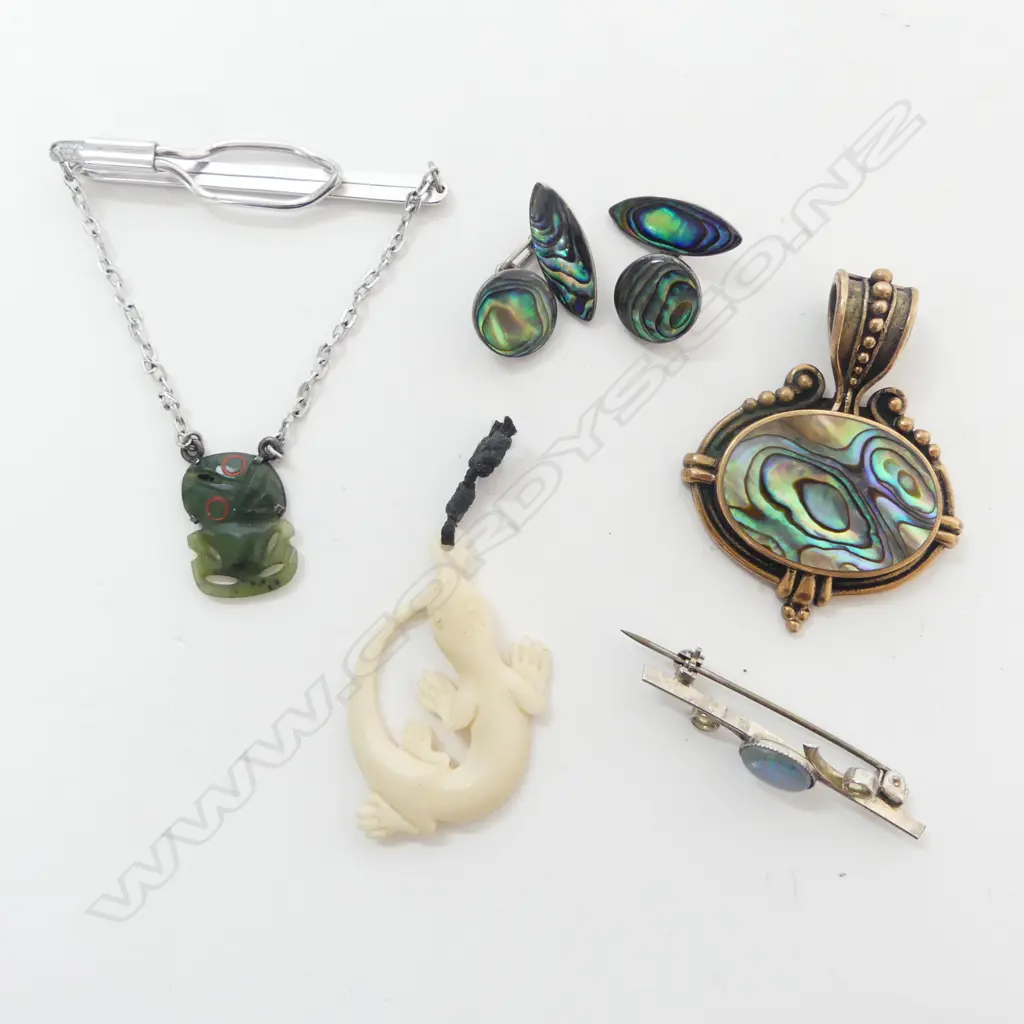ASSTD SILVER/PAUA ETC JEWELLERY Image 1++