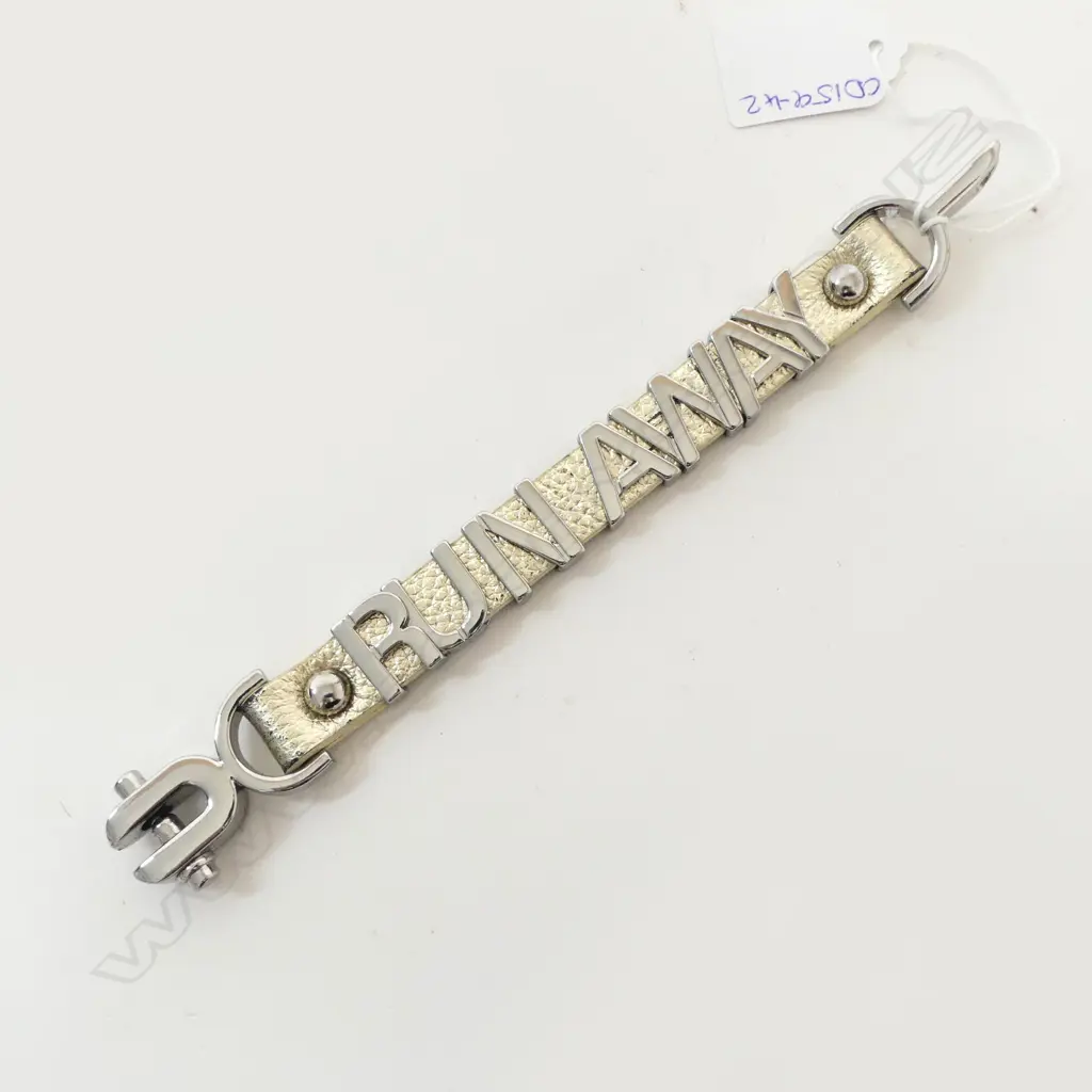 KAREN WALKER 'RUNAWAY' BRACELET L.200mm Image 1++