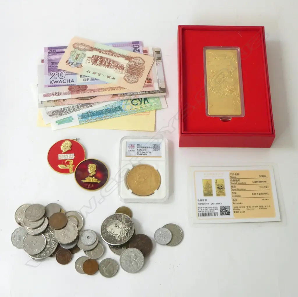 ASST. COINS, ORIENTAL TOKENS ETC Image 1++