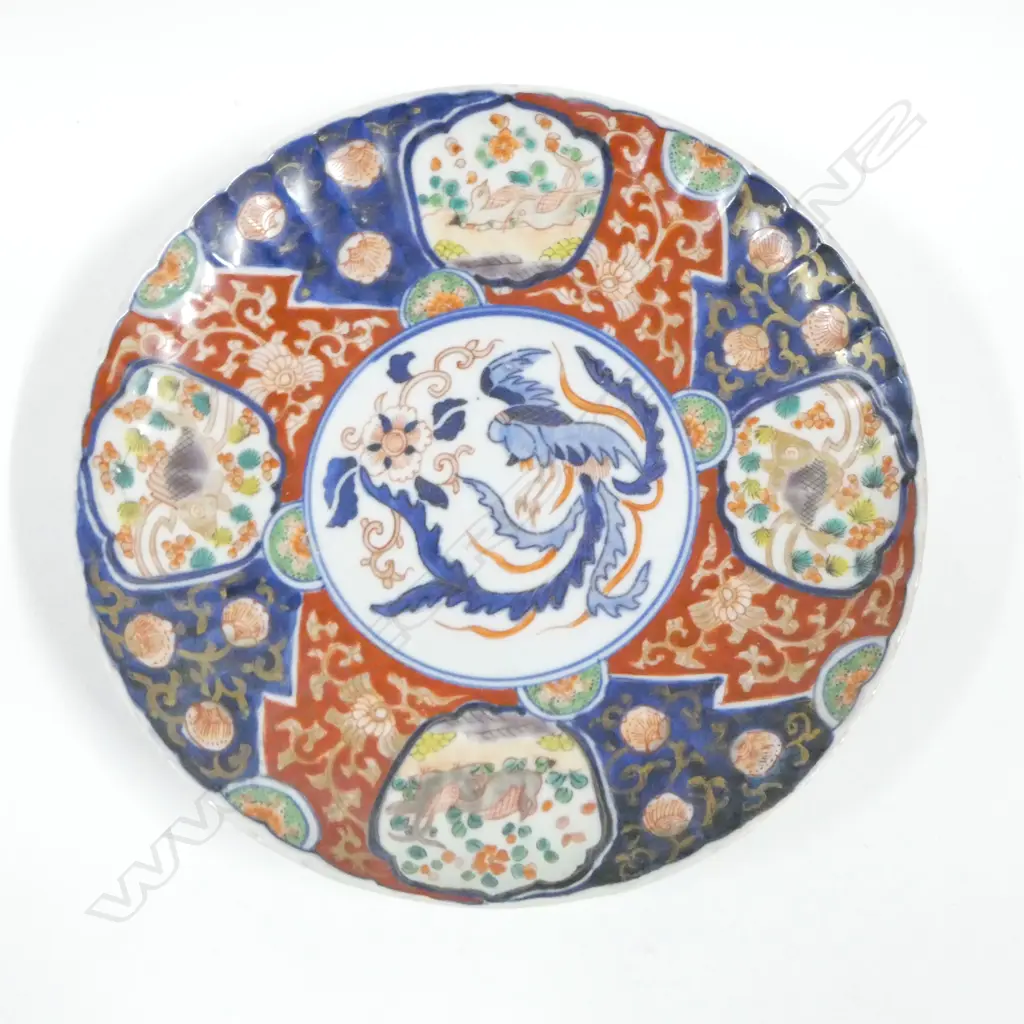IMARI PLATE Dia.210mm (with professional repair) Image 1++
