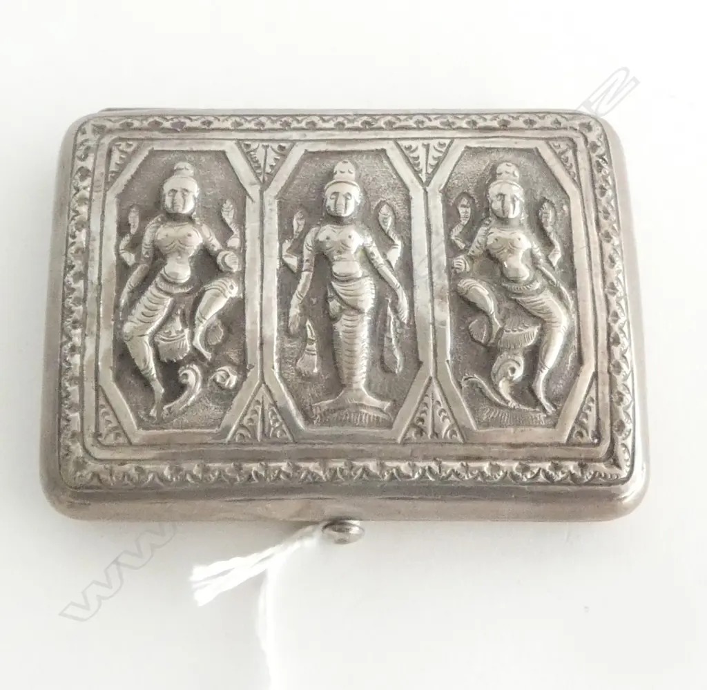 THAI SILVER CIG CASE 79G Image 1++