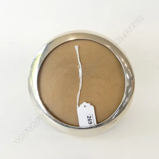 STG SILVER PHOTO FRAME, B'HAM 1919 155mm dia