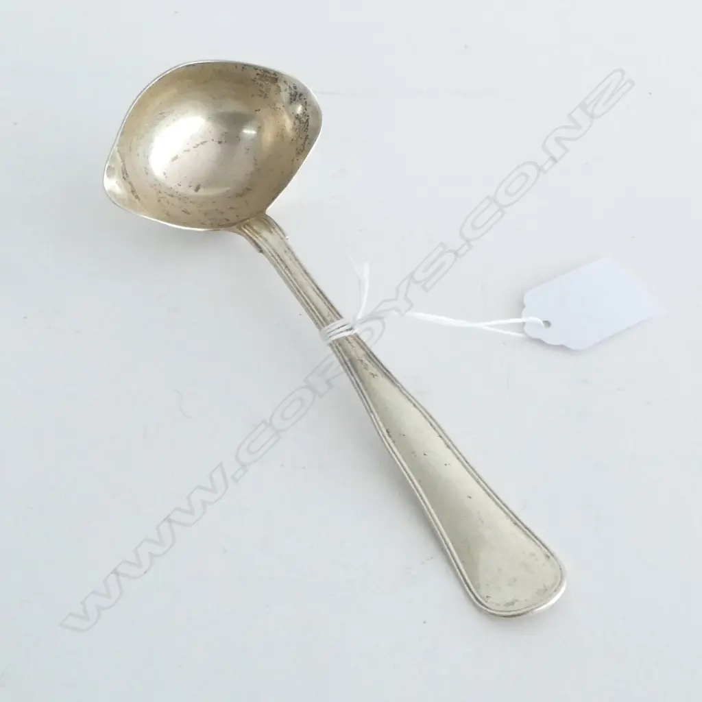 DANISH SILVER SAUCE LADLE 61G Image 1++