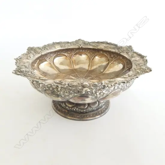 LG STG SILVER BOWL, JAMES AITCHISON, LONDON 1897 305mm dia, 860grms