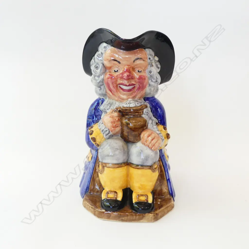 LARGE C/CLIFF CHARACTER JUG H265MM CRACK TO  BASE Image 1++