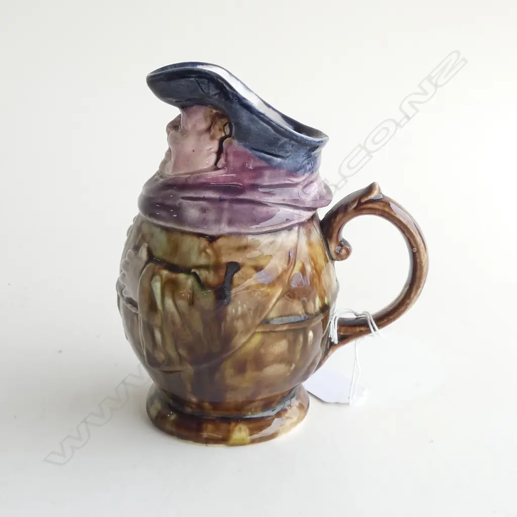 OLD MAJOLICA JUG AS FRIAR H. 1609mm Image 1++