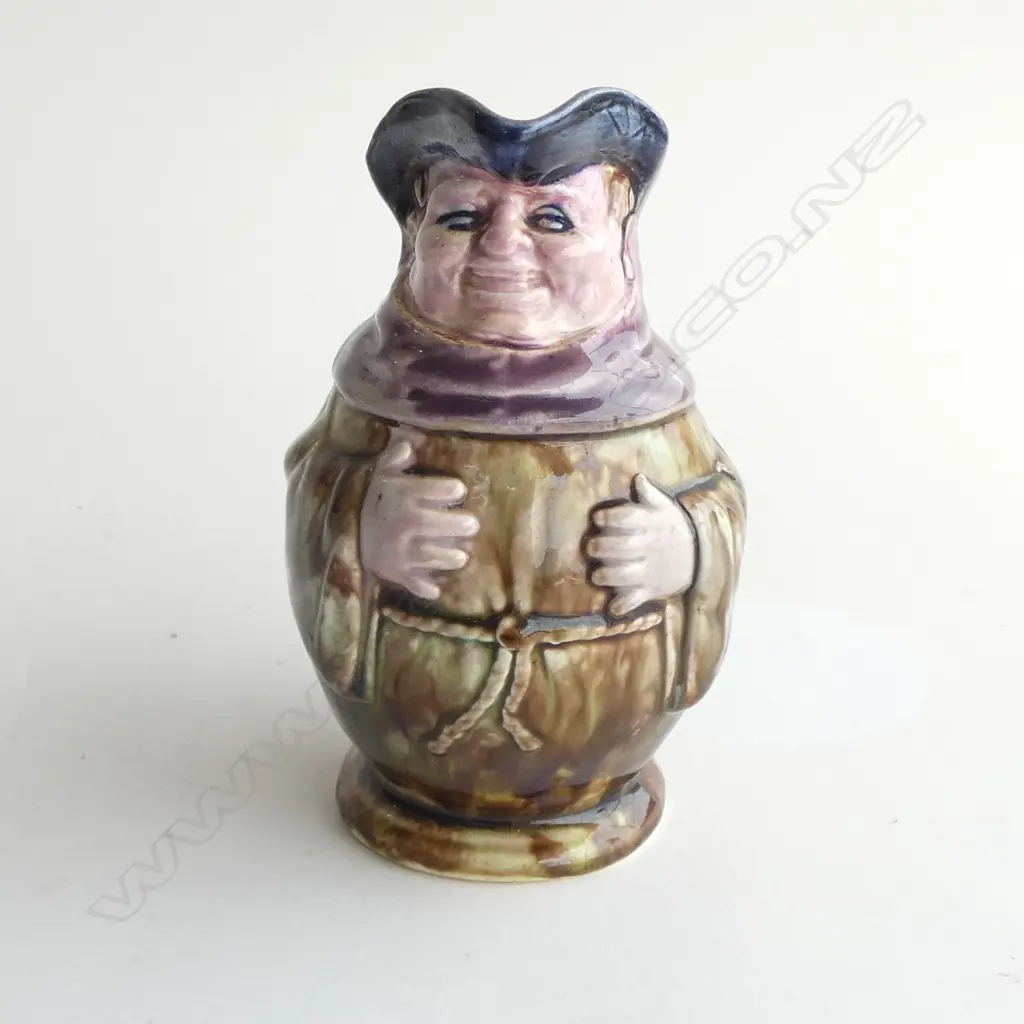 OLD MAJOLICA JUG AS FRIAR H. 1609mm Image 1++