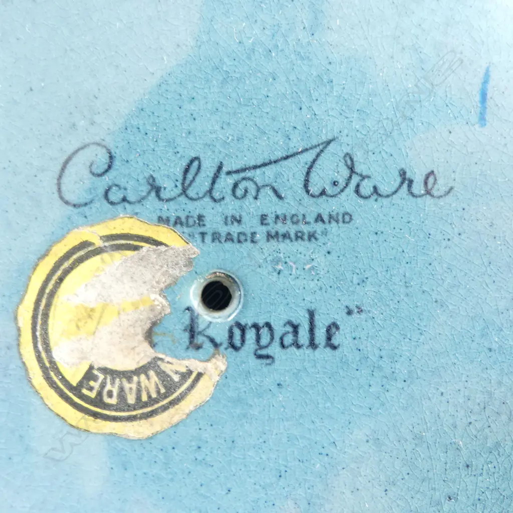 CARLTON WARE ROYALE DOUBLE HANDLED FOOTED BOWL L340MM Image 1++