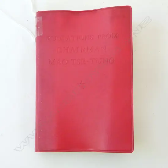 BOOK; QUOTATIONS FROM CHAIRMAN MAO, 2nd Ed. 1967
