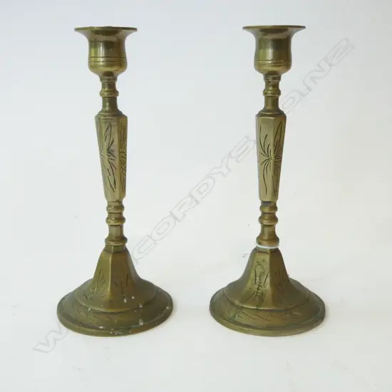 PR BRASS CANDLESTICKS H.195mm