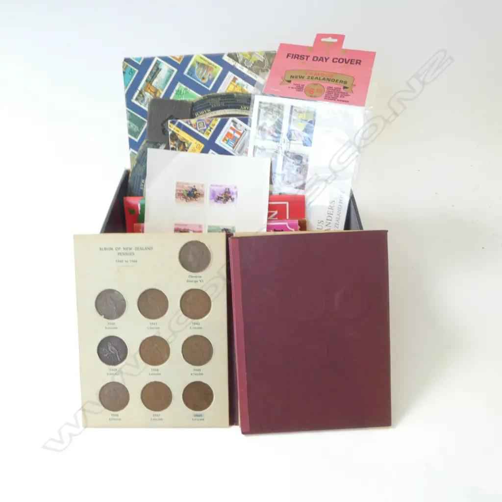 ASST. STAMPS & COINS, PLANISPHERE ETC Image 1++