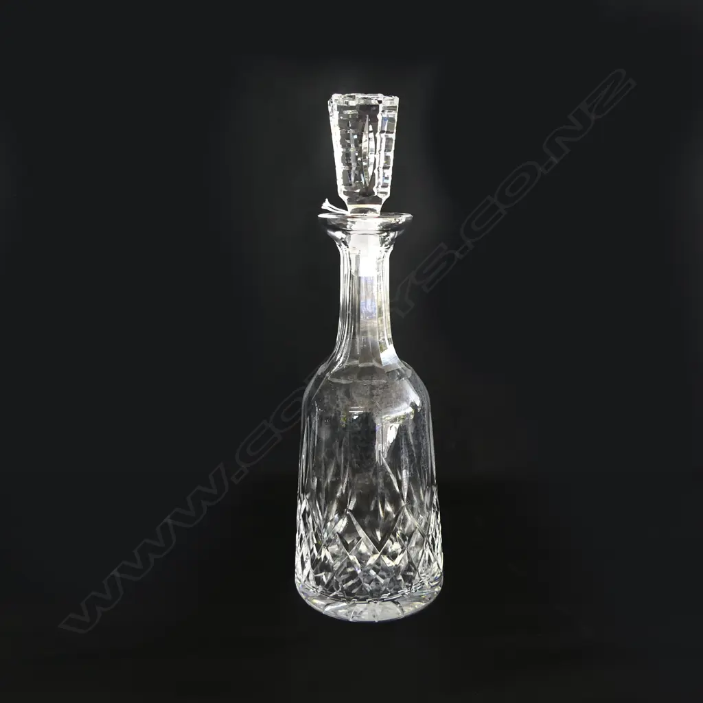WATERFORD LISMORE DECANTER H.325mm Image 1++