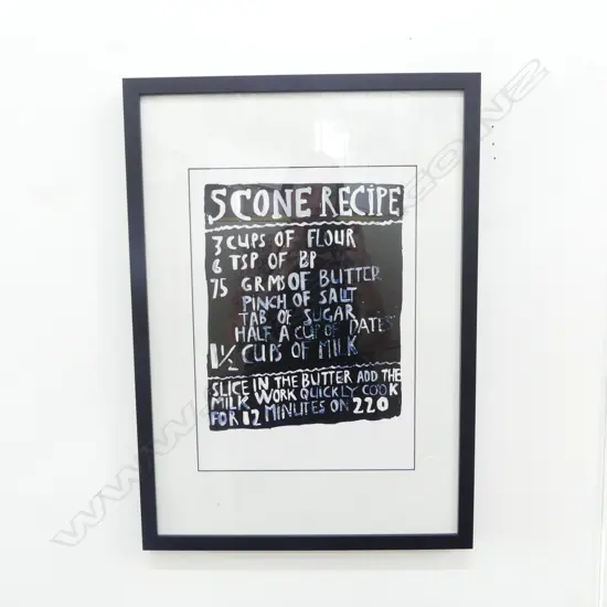 3 DICK FRIZZELL PRINTS; 2 RECIPES + TIKI TO MICKEY 410x585mm