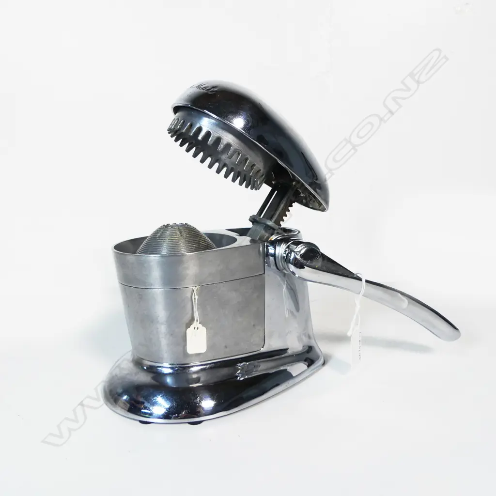 3712 VINTAGE POLISHED ALUMINIUM JUICE O MAT H180MM Image 1++