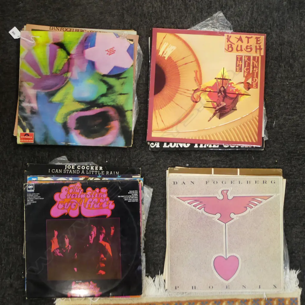 ASST. LP RECORDS; DAN FOGELBERG, KATE BUSH, BREAD, etc Image 1++