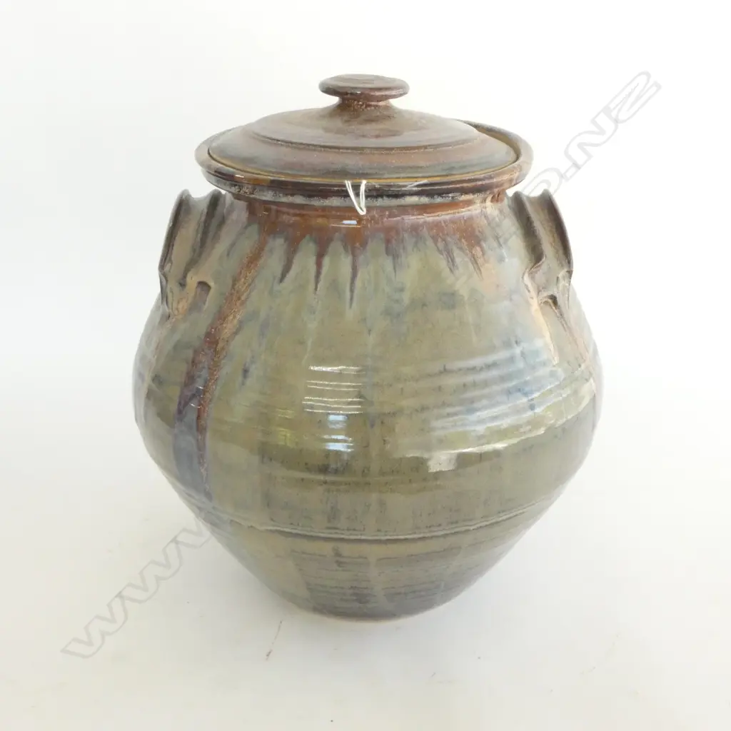 STEVE LITTLEJOHN LIDDED CROCK HOWICK 2010 H.390mm Image 1++