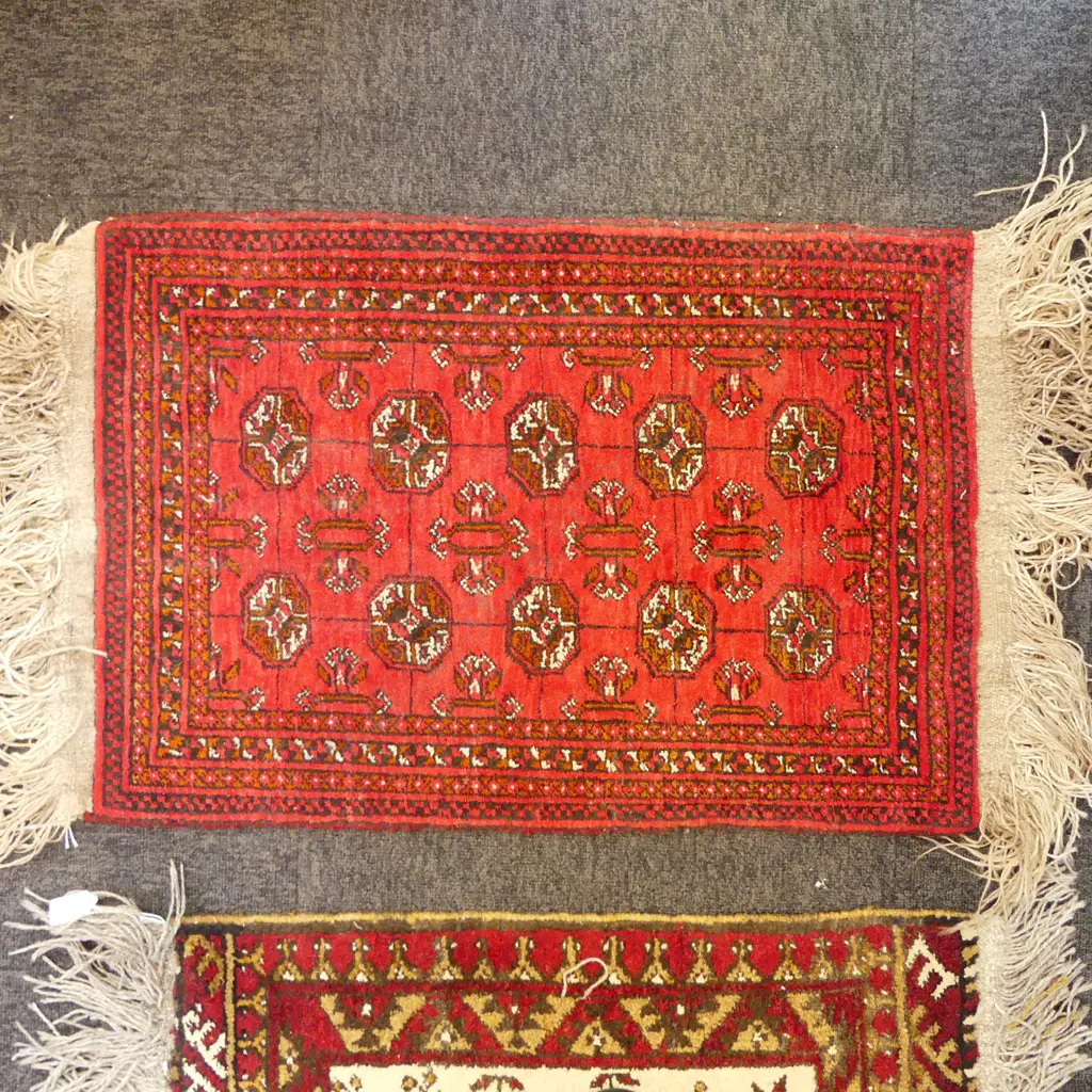 SMALL BALLUCHI ALL WOOL HAND KNOTTED RUG L800 W500 Image 1++