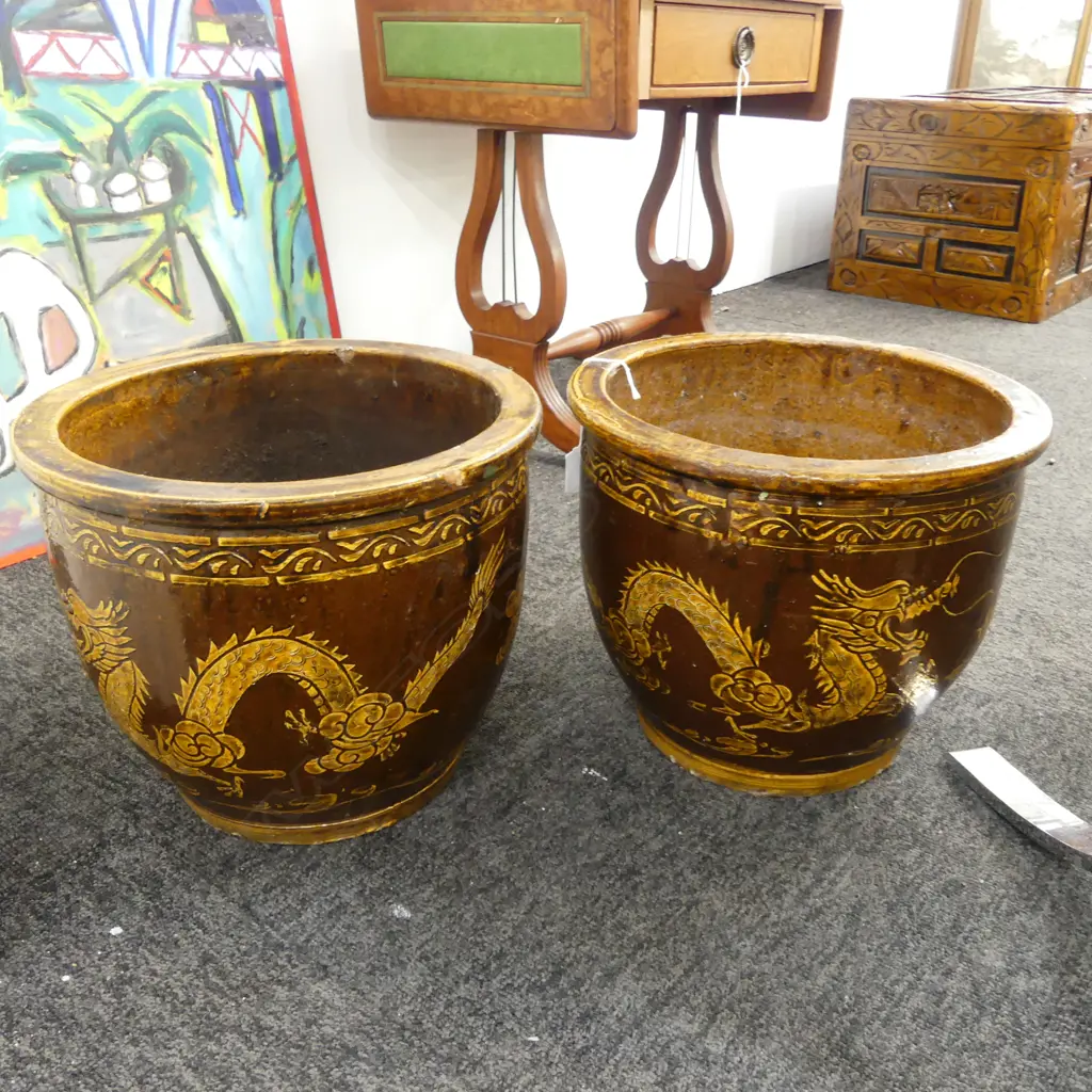 PR DRAGON POTS H.250mm Image 1++