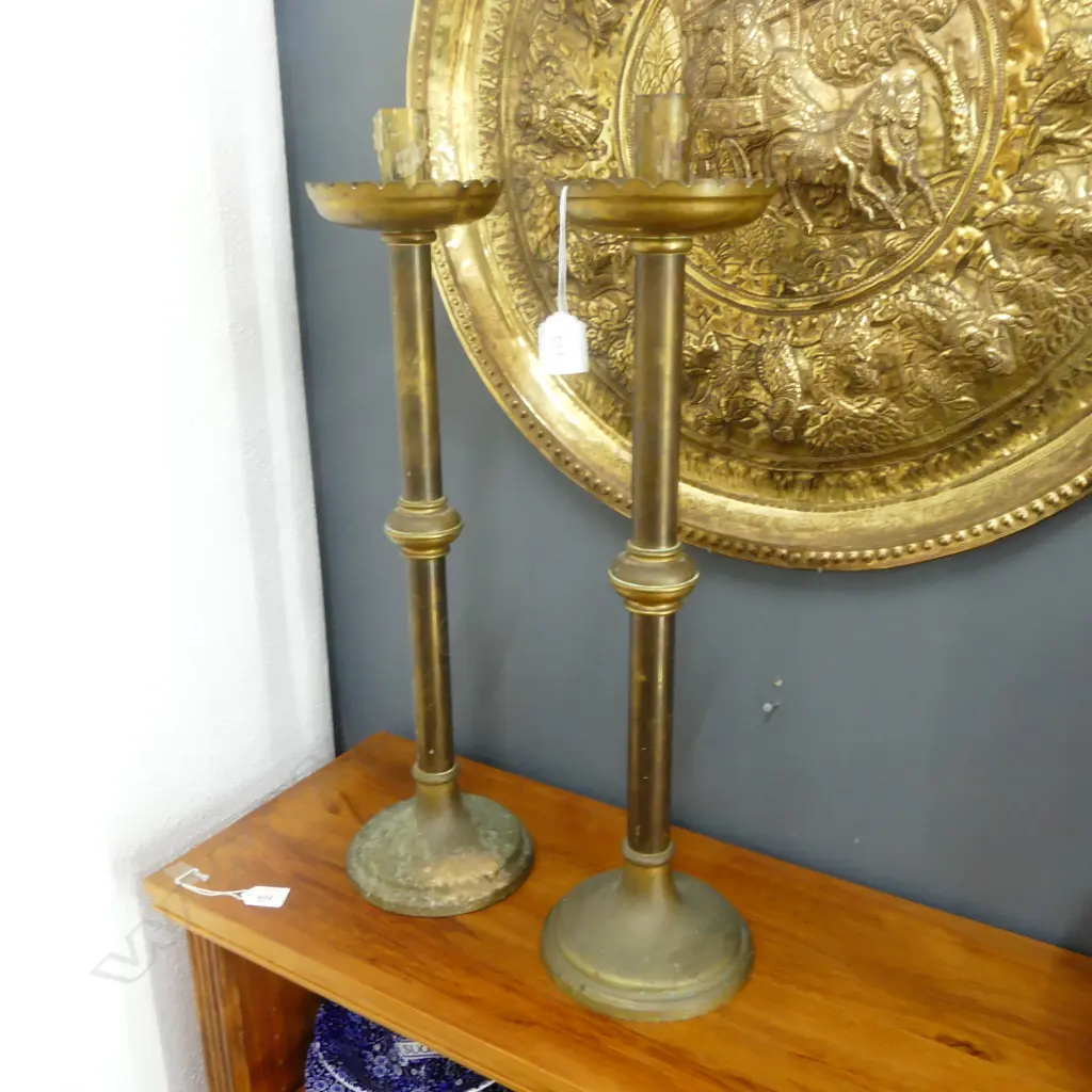 PR METAL CANDLESTICKS H.620mm Image 1++