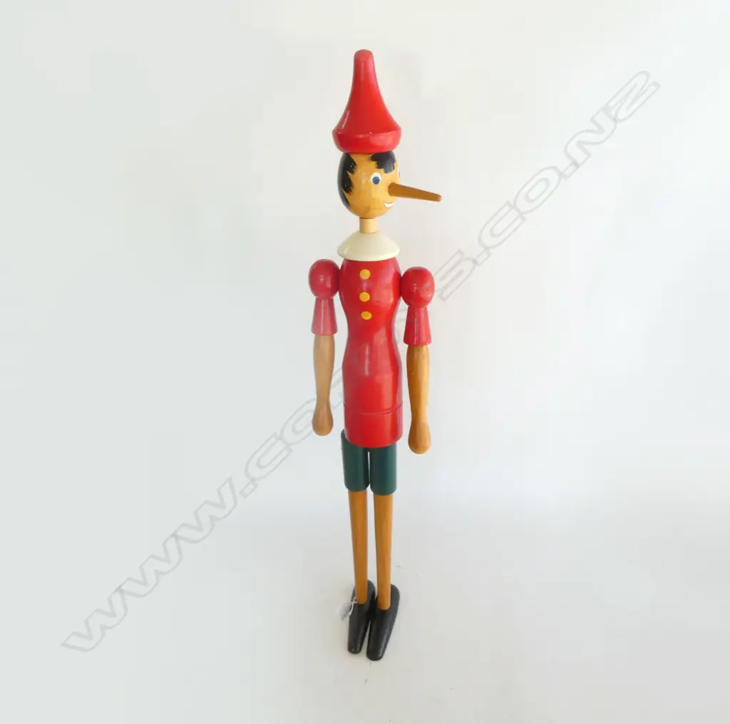 PINOCCHIO WOODEN PUPPET H.1010mm Image 1++