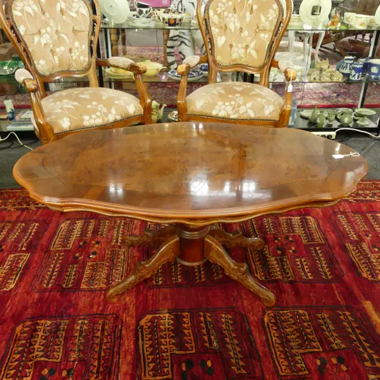 PEDESTAL COFFEE TABLE 1200x690x540mm