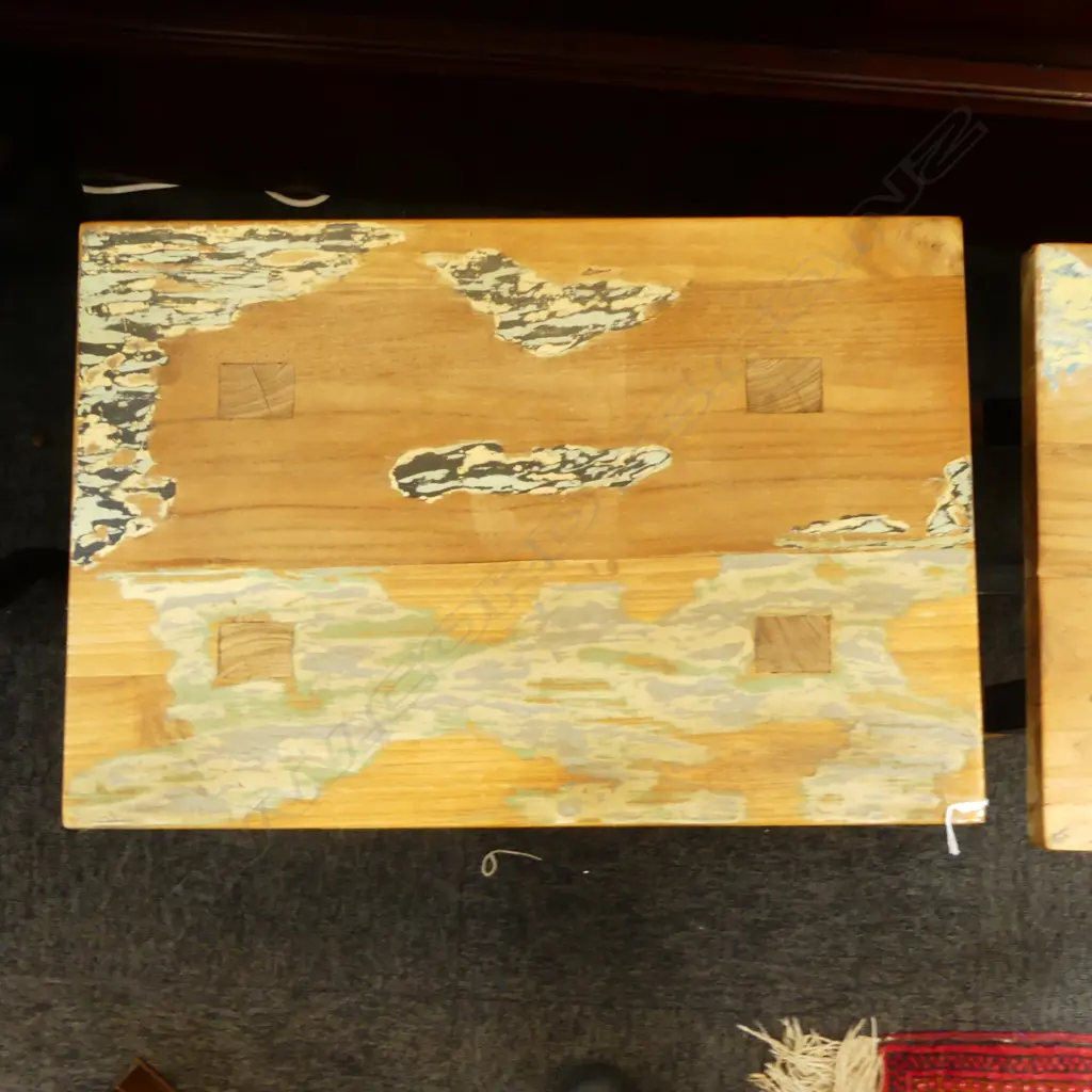 PR WOODEN STOOLS 500x340x480mm Image 1++