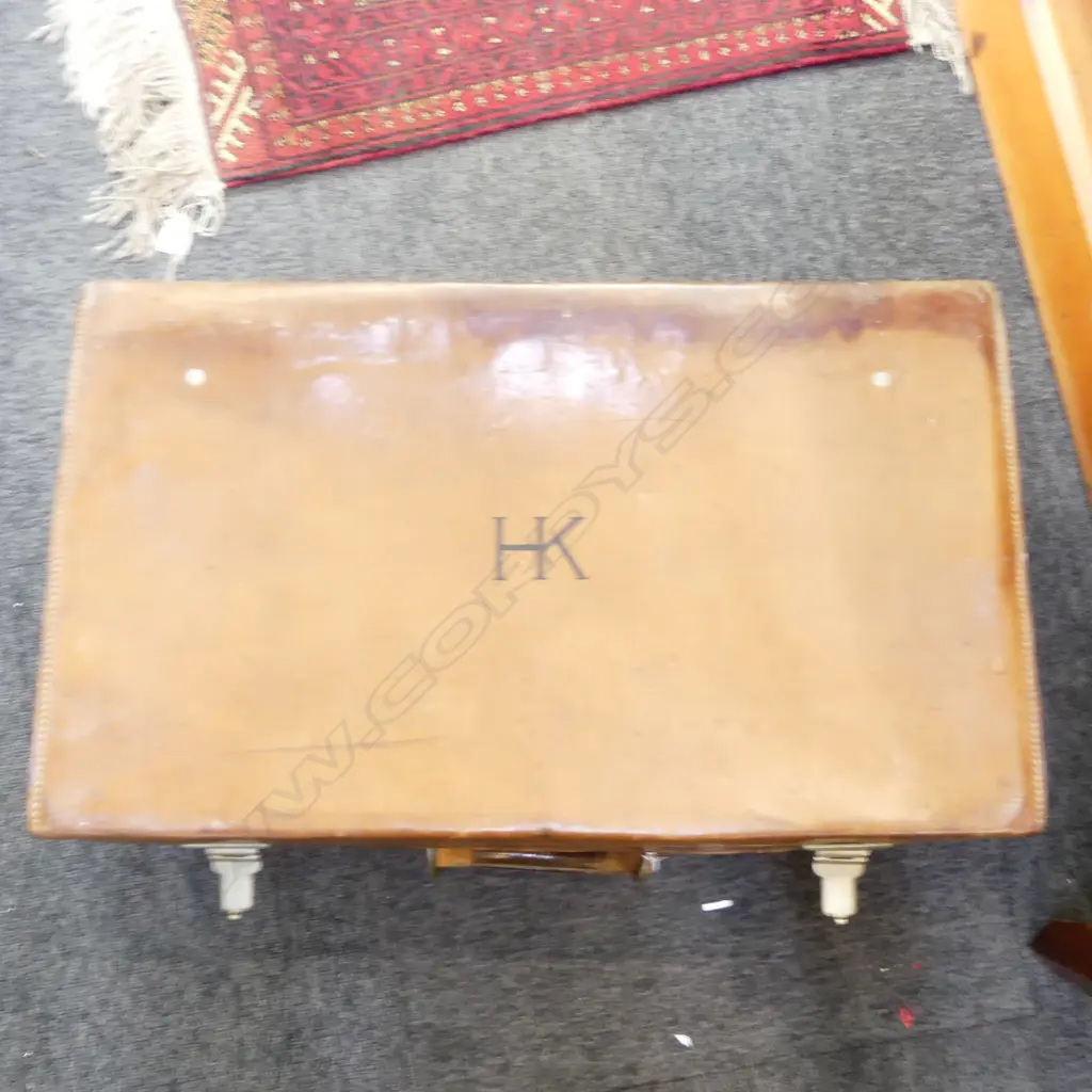GENTS LUXURY LEATHER TRAVEL CASE C.1900 BY DREW & SONS, OUTFITTERS TO THE ROYAL FAMILY, PICADILLY CIRCUS LONDON ... Image 1++