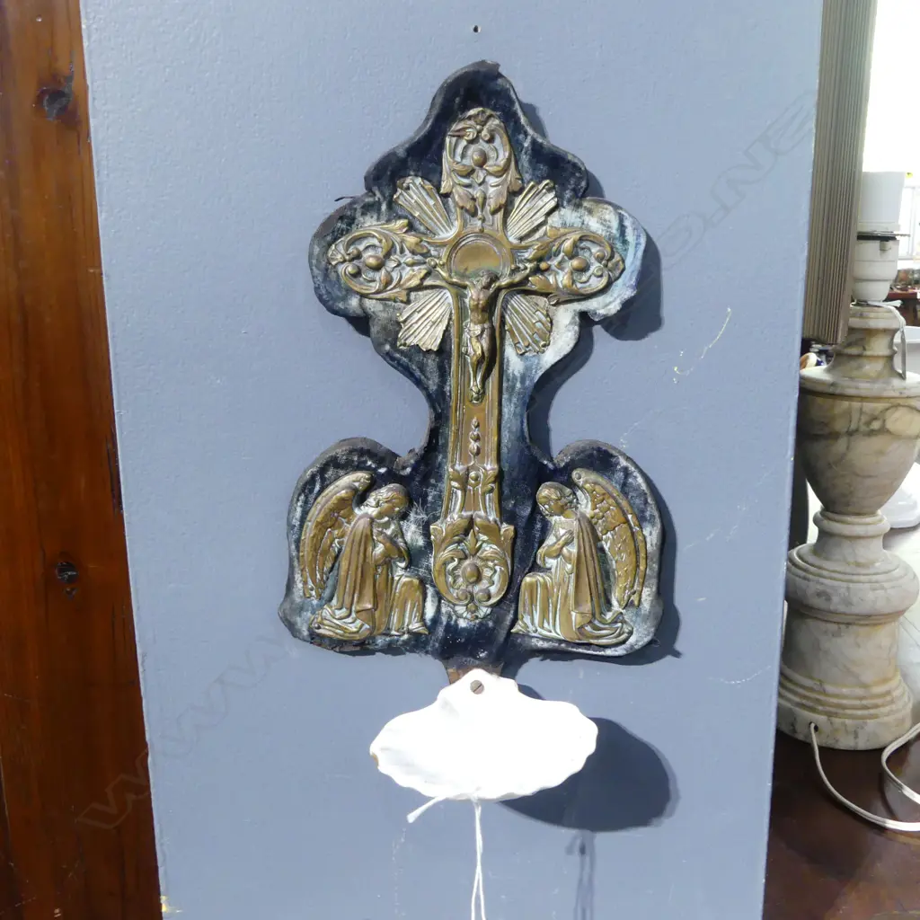 ANTIQUE FRENCH HOLY WATER FONT H.300mm Image 1++