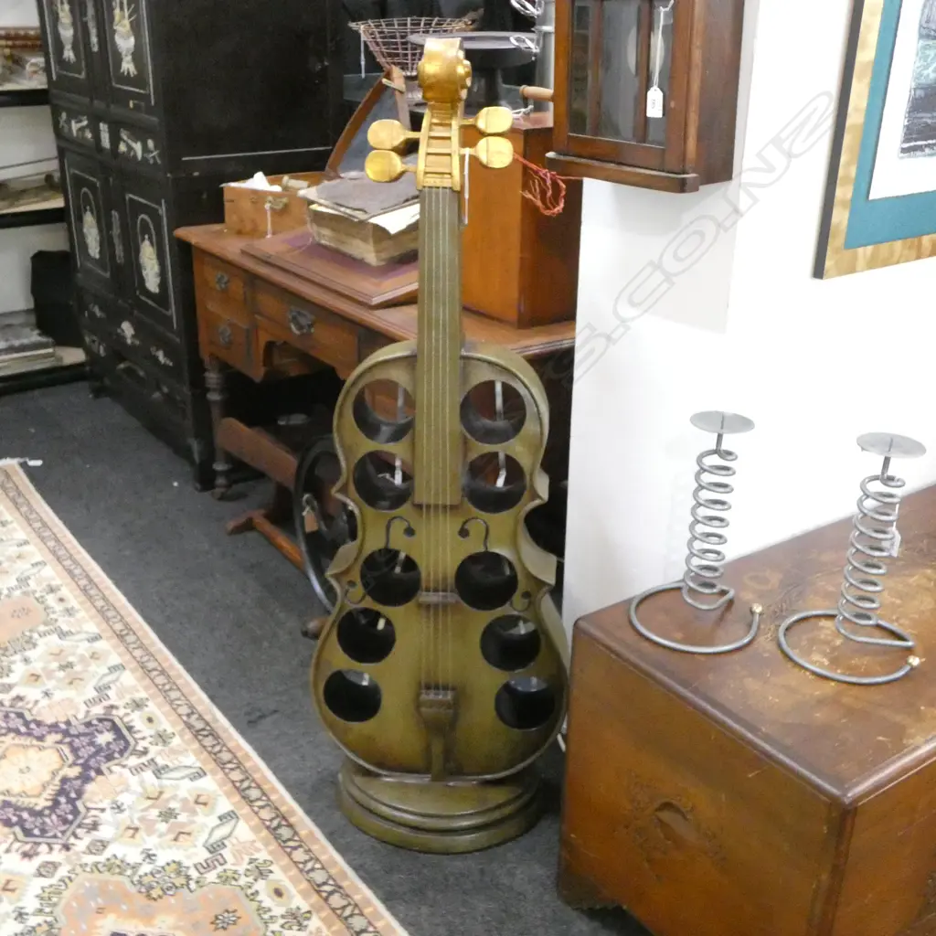 RESIN CELLO WINE RACK H1200mm Image 1++