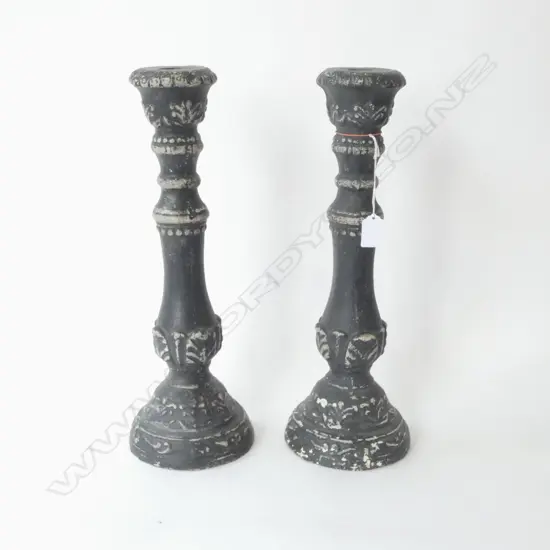   PR CONCRETE CANDLE STANDS H440mm