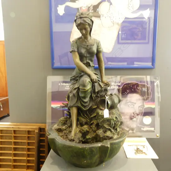RESIN WOMAN WATER FEATURE [NEEDS PUMP] H650mm