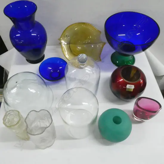 ASST. GLASS, DOMES ETC
