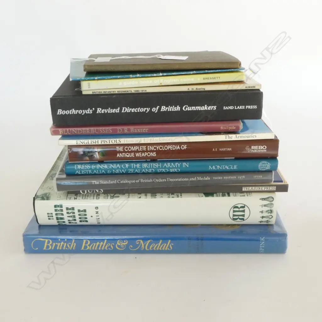 13 BOOKS; FIREARMS, GUNS, WEAPONRY INTEREST Image 1++