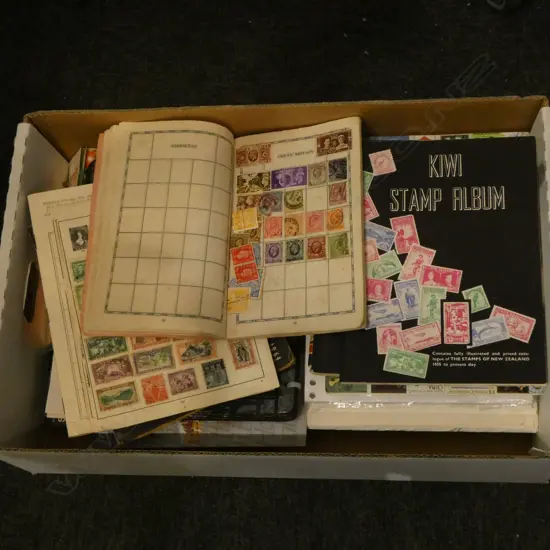 ASST. STAMP ALBUMS