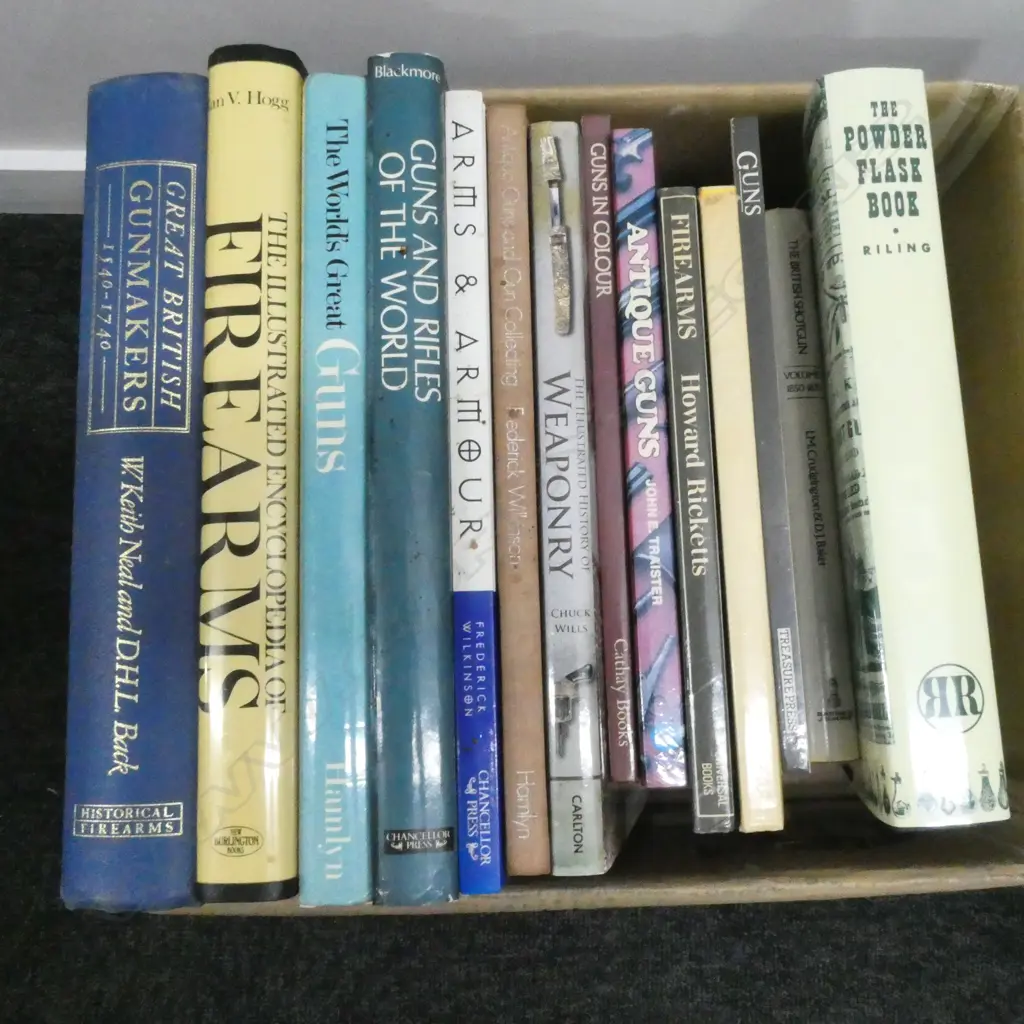 BOOKS; FIREARMS, GUNS, WEAPONRY INTEREST Image 1++