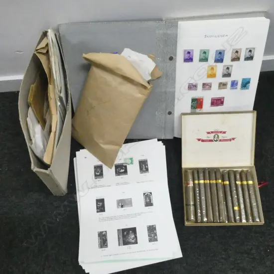 ASST. STAMPS + CIGARS
