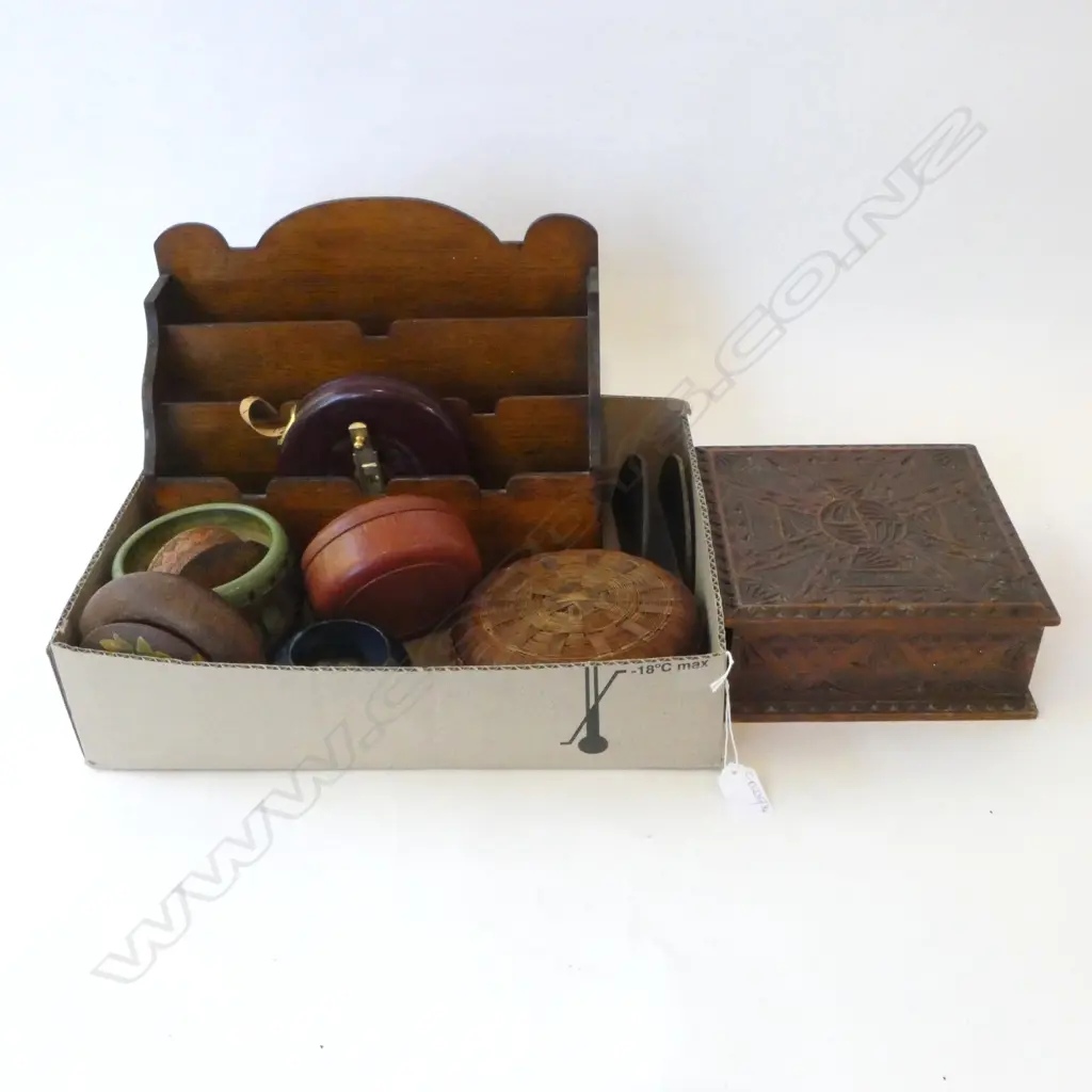 ASST. CONTAINERS, LETTER RACK ETC Image 1++