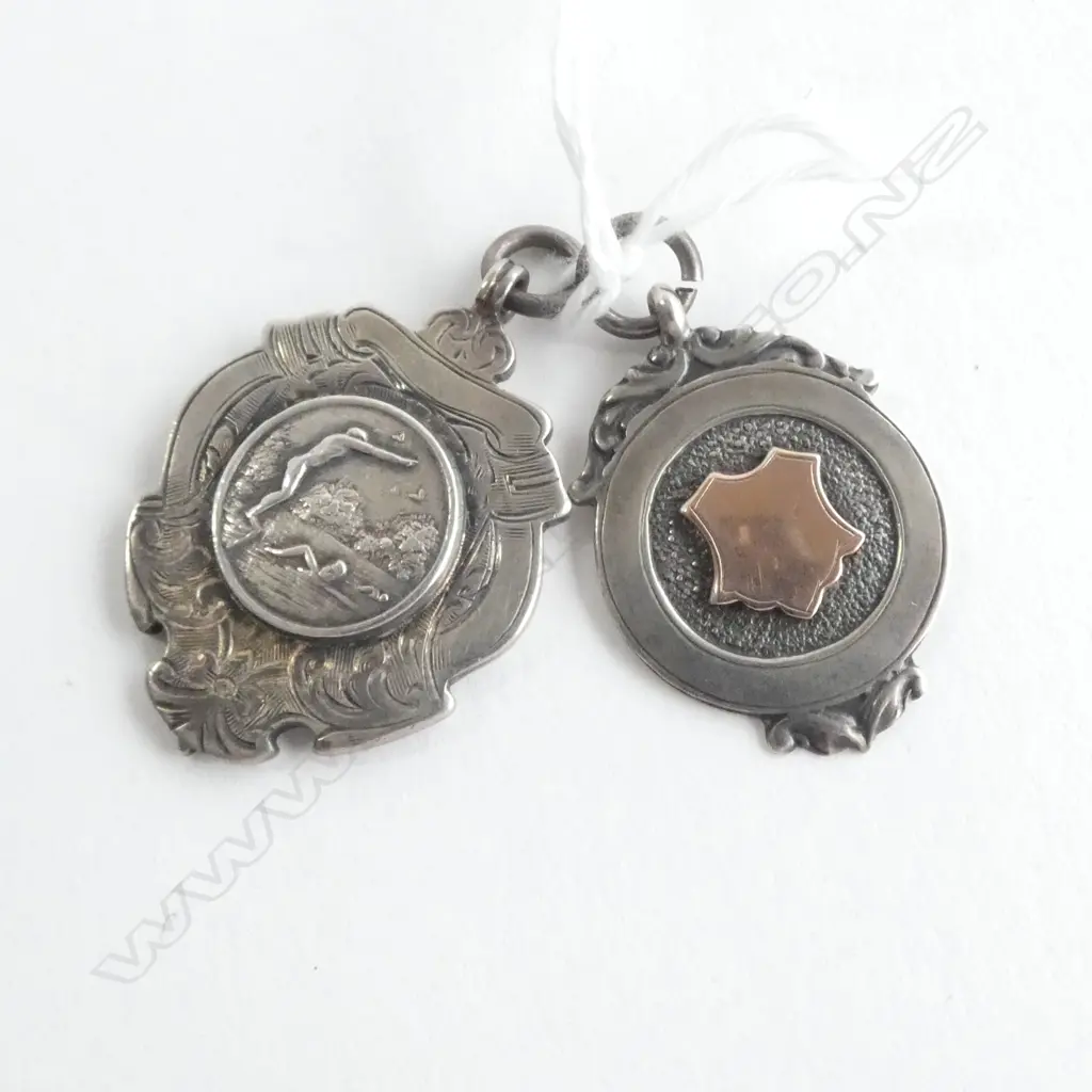2 STG SILVER PENDANTS 23gms Image 1++