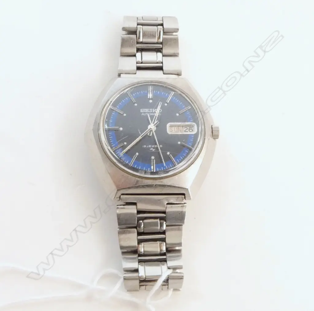 GENTS SEIKO AUTOMATIC WRIST WATCH, NOT RUNNING Image 1++