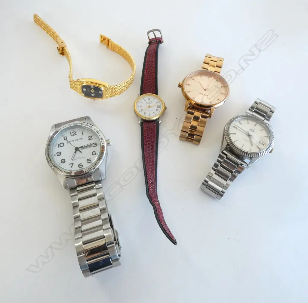 6 FASHION WRIST WATCHES  (ladies & gents) Image 1++