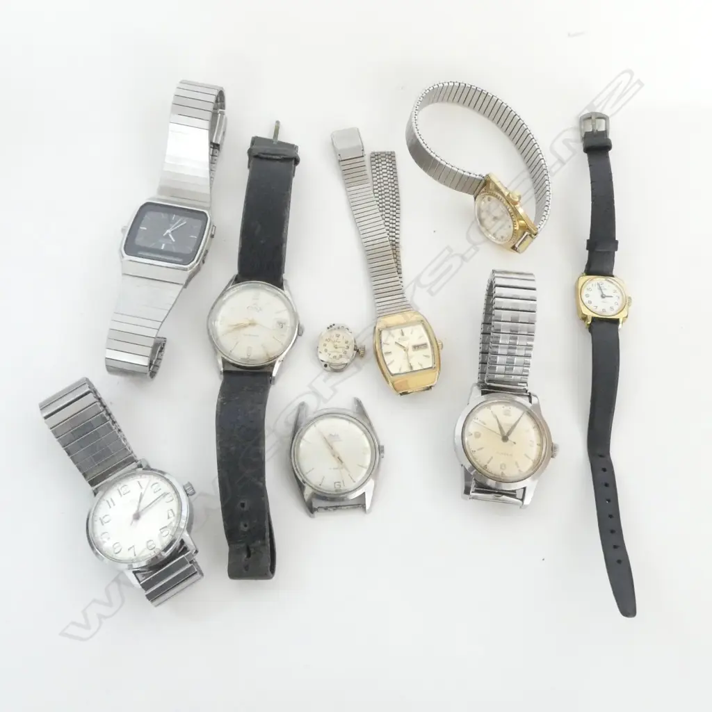 7 VINTAGE WRISTWATCHES Image 1++