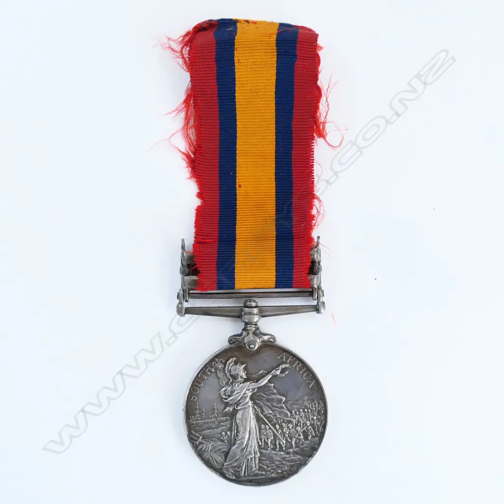 SOUTH AFRICA 1902 MEDAL 7339  TPR A. J. PARSONS NZMR 9th CONT. Image 1++