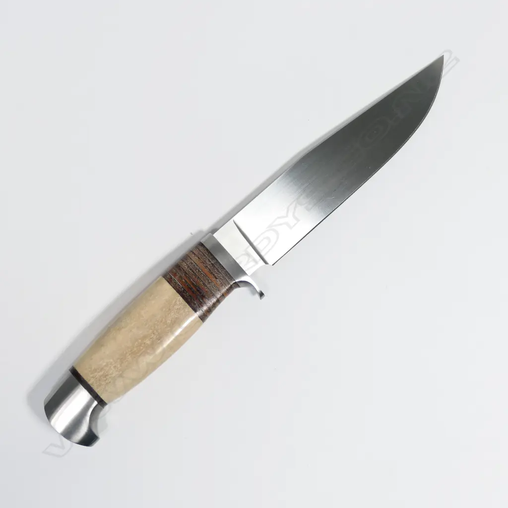 CUSTOM REDDIEX HUNTING KNIFE. BONE HANDLE. L.260mm Image 1++