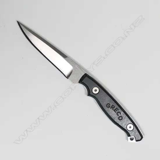JOHN GRECO 'FIGHTER' KNIFE. L.215mm