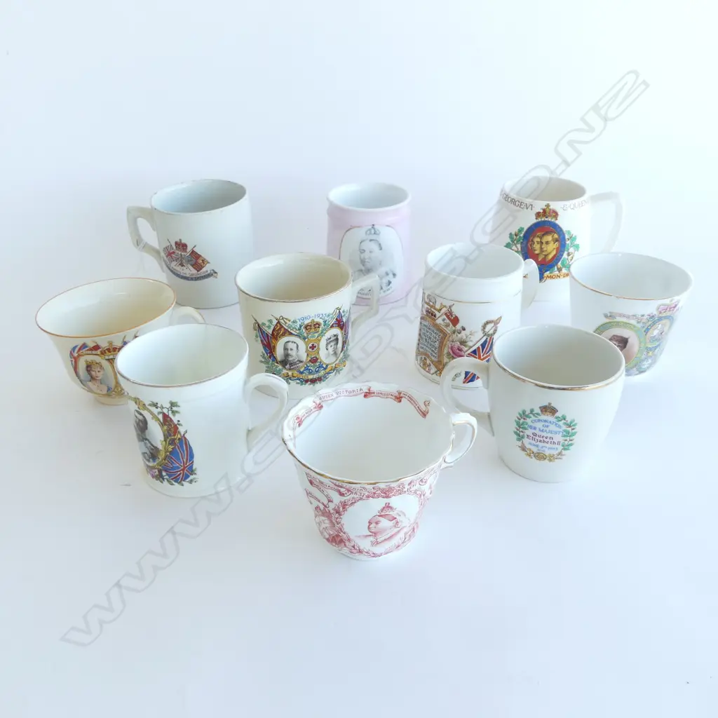 10 ROYALTY MUGS Image 1++