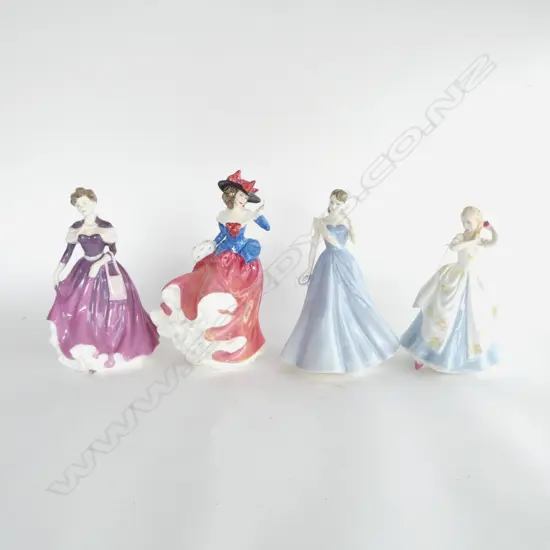 4 ROYAL DOULTON LADIES; JANET, LAURA, ABIGAIL, NICOLE H.235mm