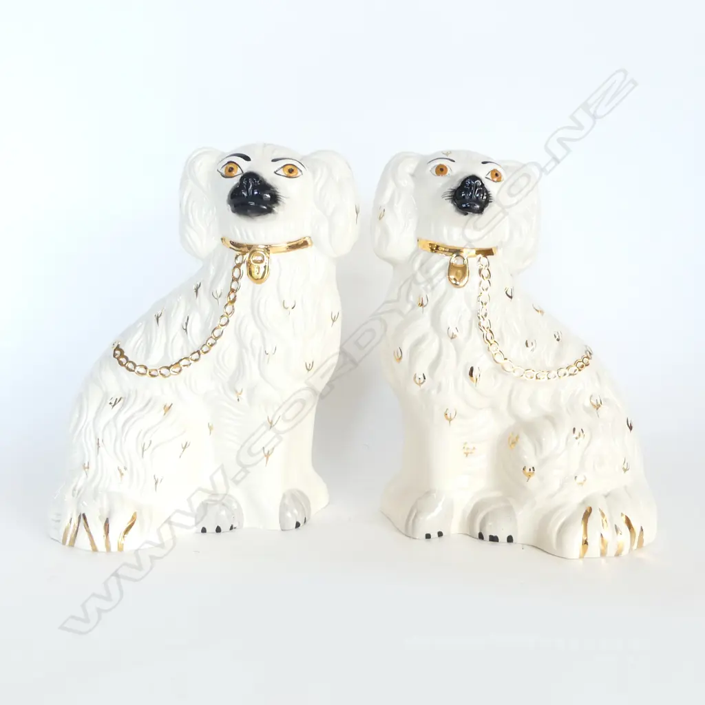 PR BESWICK STAFFORDSHIRE DOGS H.245mm Image 1++