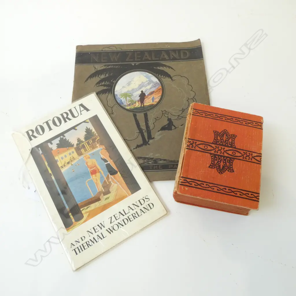 2 EARLY 20thC NZ TOURISM BROCHURES + 'THE WORKS OF ARISTOTLE; MASTERPIECE / FAMILY PHYSICIAN Image 1++