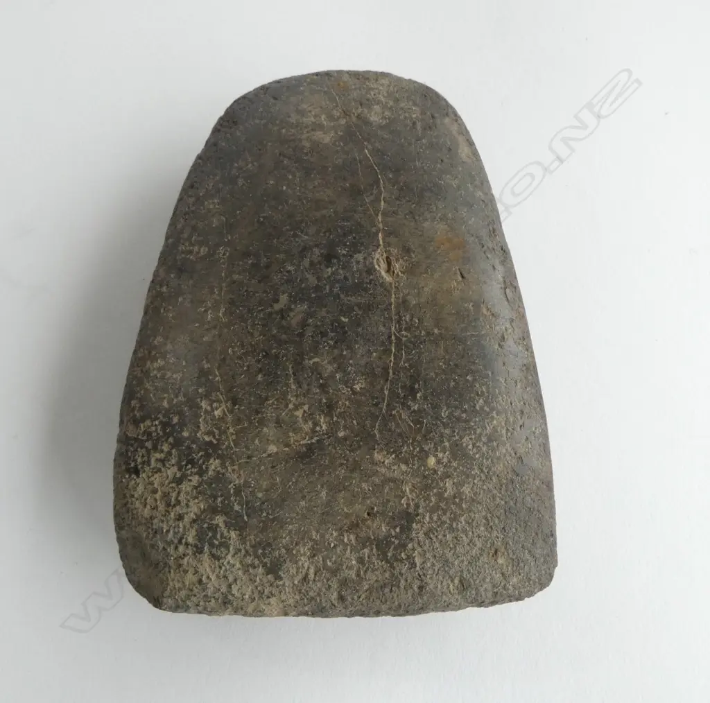  OLD PACIFIC STONE ADZE WIDE120 X 80mm Image 1++